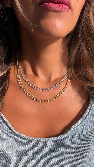 Sterling Silver Bubble Cubic Zirconia Droplets