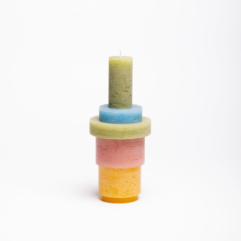 CANDL STACK 03- Pink & Yellow