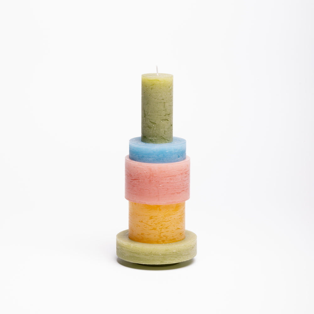 CANDL STACK 03- Pink & Yellow