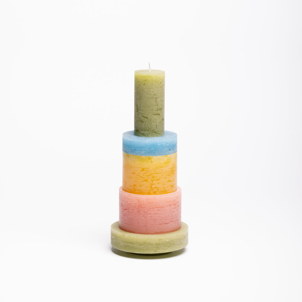 CANDL STACK 03- Pink & Yellow