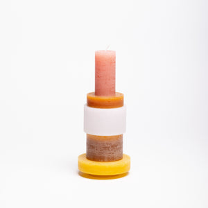 CANDL STACK 03- Yellow & Brown