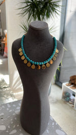 Turquoise 4mm Multi Coin