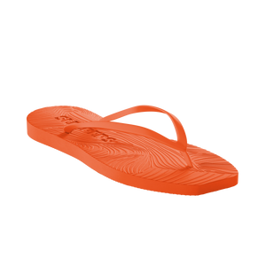 Tapered Orange Flip Flop