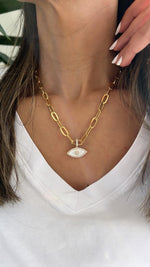 Mother of Pearl Evil Eye