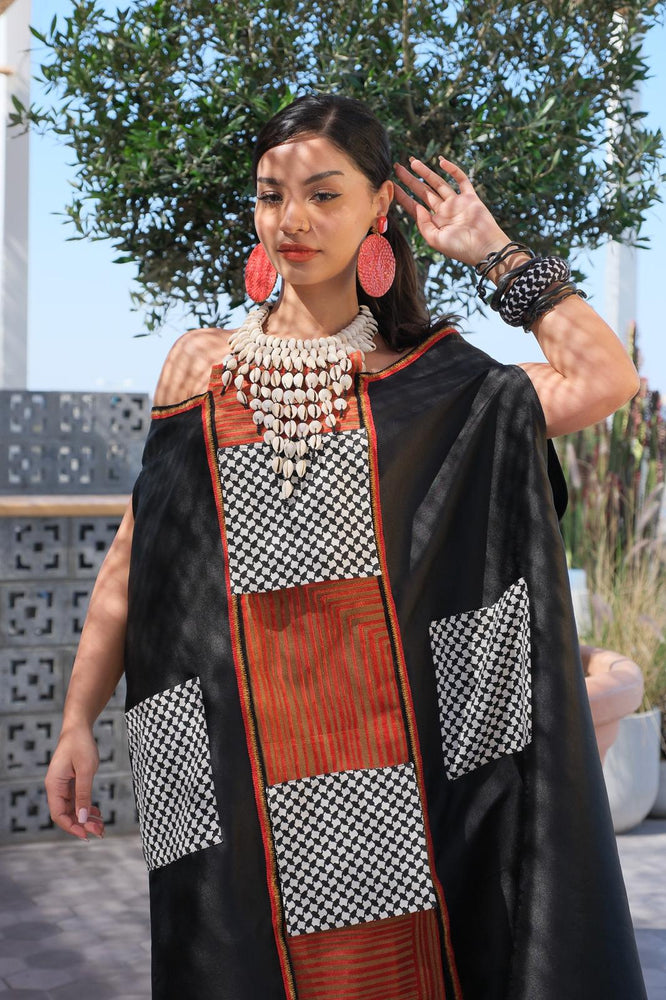 Kaftan Tribal Shell Koufiya