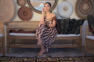 African Print Kaftan