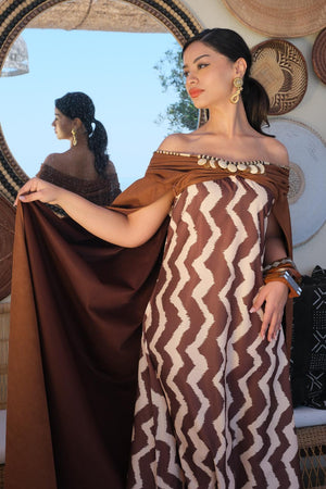 African Print Kaftan