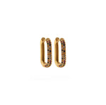 Coloured Pave CZ (Sold in pairs)