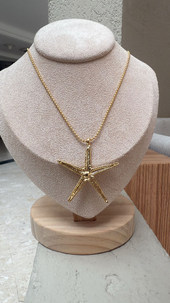 Gold Starfish Bubble Gold Plated