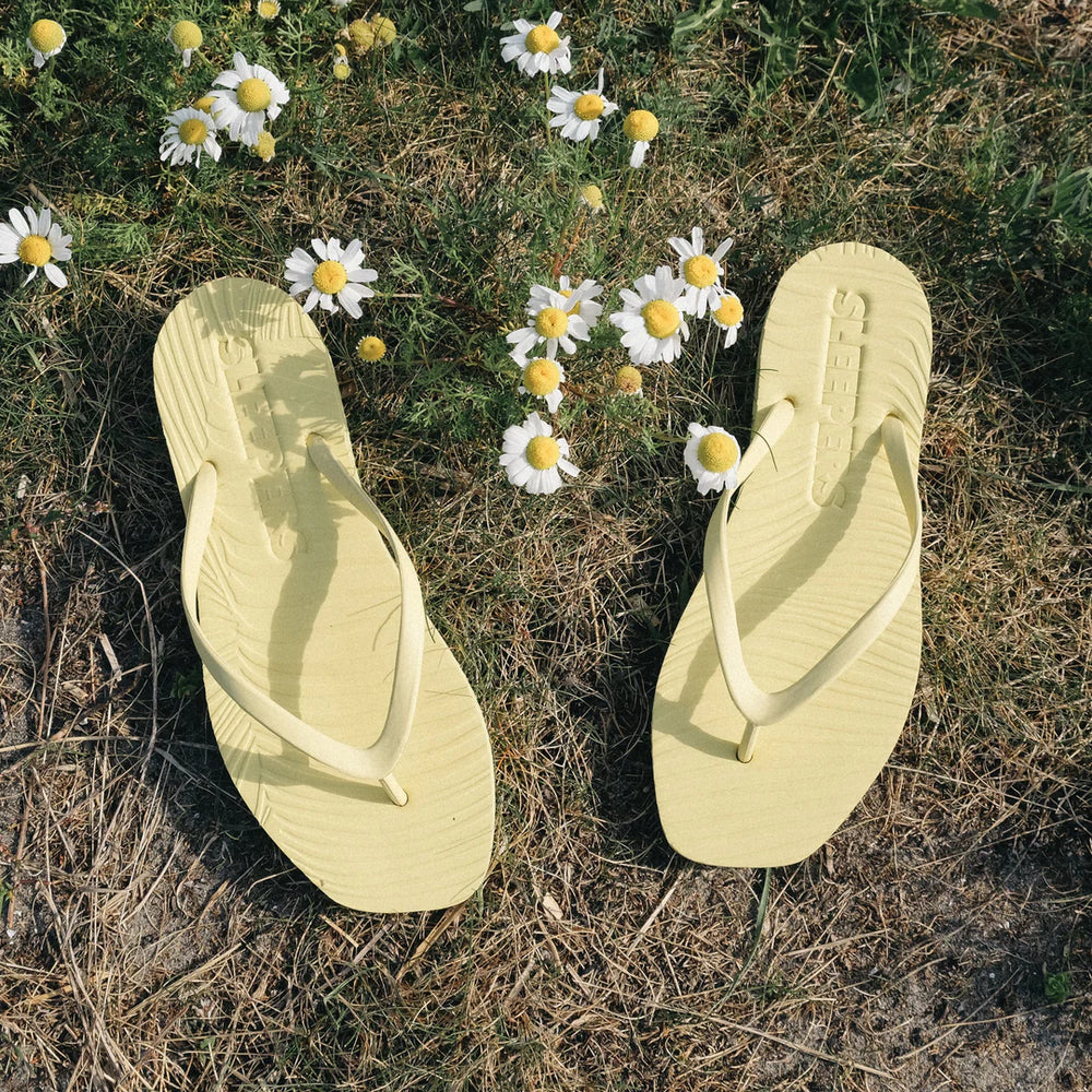 Tapered Mellow Yellow Flip Flop