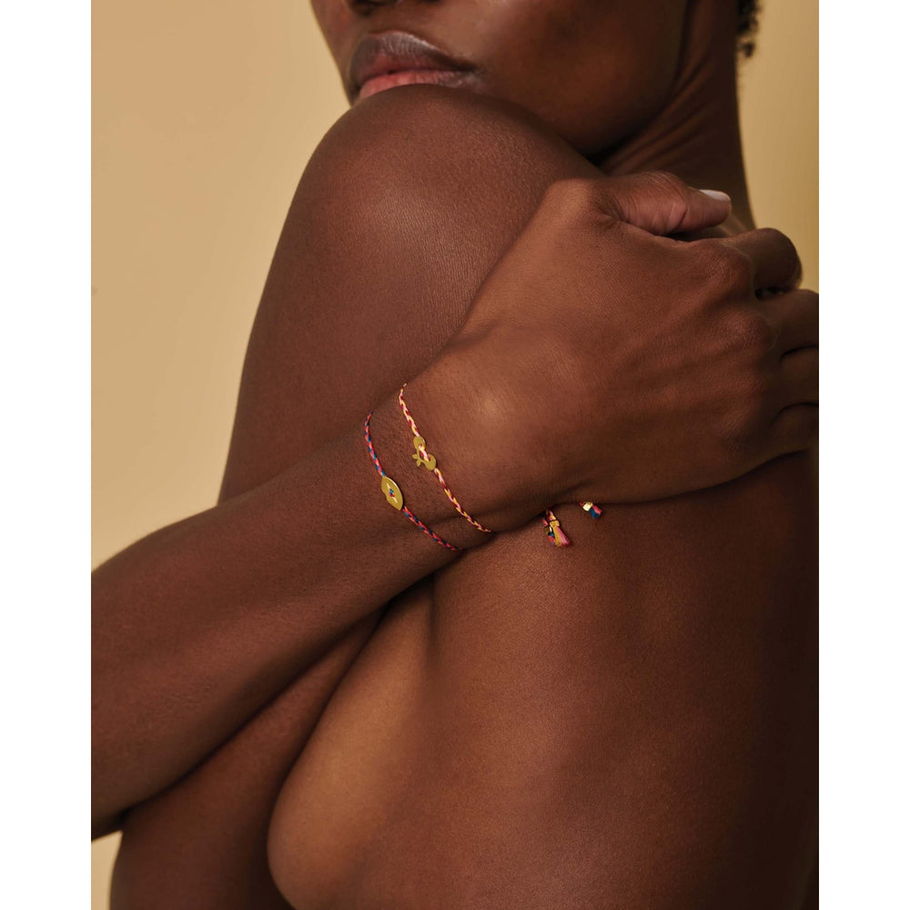 Story Of My Life Bracelet - Palm Tree - Gold Plated