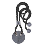 Phone Necklace Black Ribbon