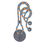 Phone Necklace Plum Ribbon