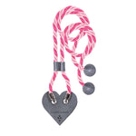 Phone Necklace Raspberry Ribbon