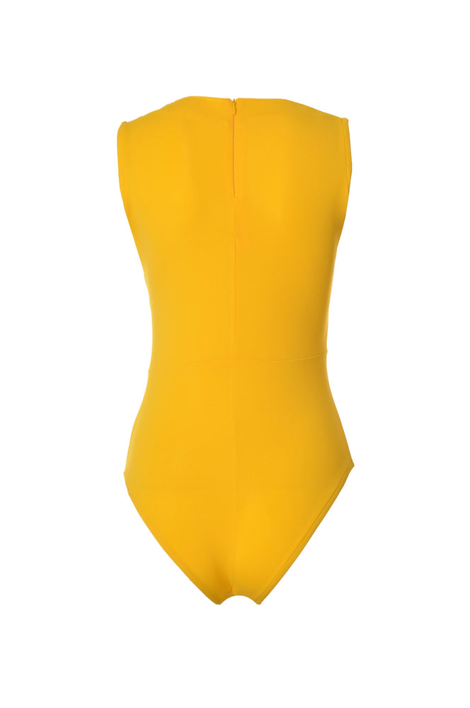 Saffron Yellow Swimsuit Set