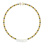 Pony Bead Necklace - Smile