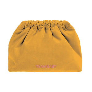 Velvet Clutch Bag - Yeah Baby