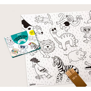 ANIMALS - COLORING POCKET