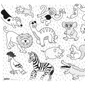 ANIMALS - COLORING POCKET