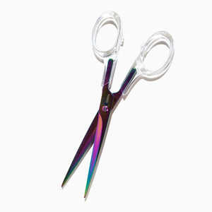 Acrylic Scissors in Iridescent