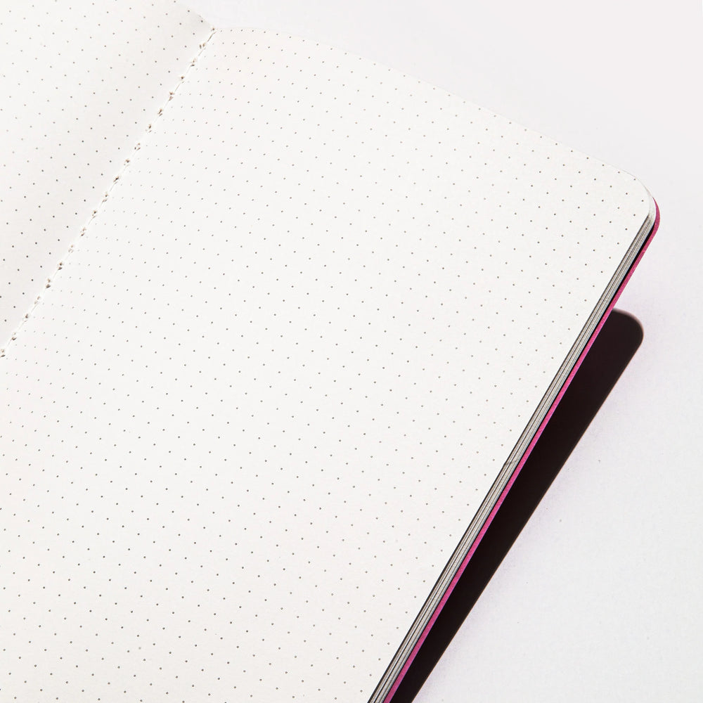 Everyday Notebook in Dotted - Pink