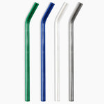 Glass Straws in Cool Set