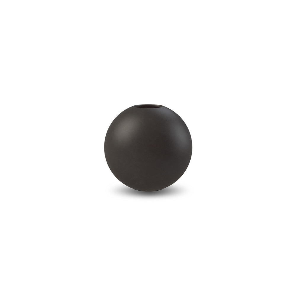 BALL VASE BLACK