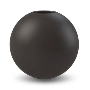 BALL VASE BLACK