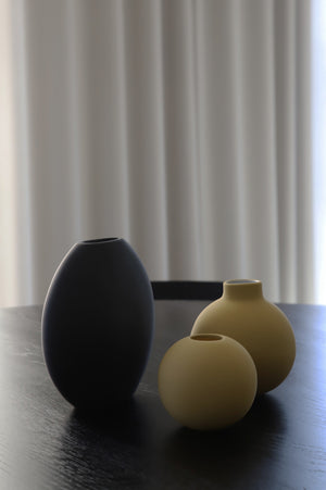 PASTILLE VASE - BLACK