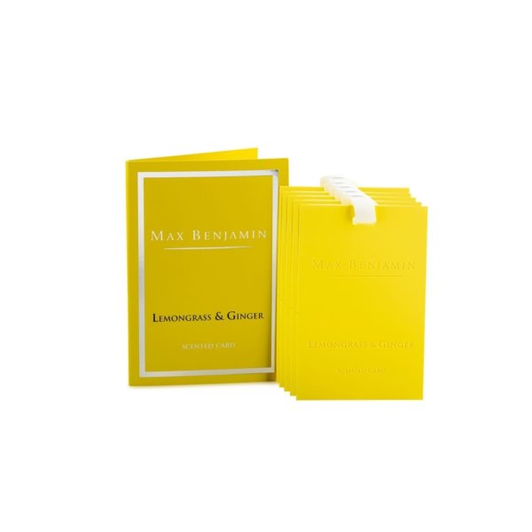 LEMONGRASS & GINGER SCENTED CARD GIFT SET