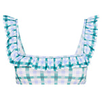 MOJITO GINGHAM FLOUNCE BRA