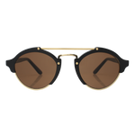 Milan Sunglasses  - Black/Brown