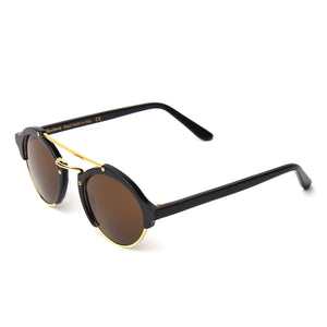 Milan Sunglasses  - Black/Brown