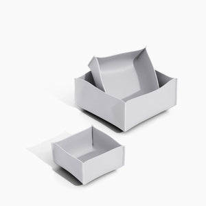 Minimalist Storage Box Set in Gray