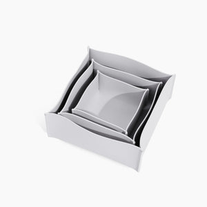 Minimalist Storage Box Set in Gray