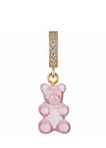 NOSTALGIA BEAR - BUBBLEGUM - PAVE CONNECTOR