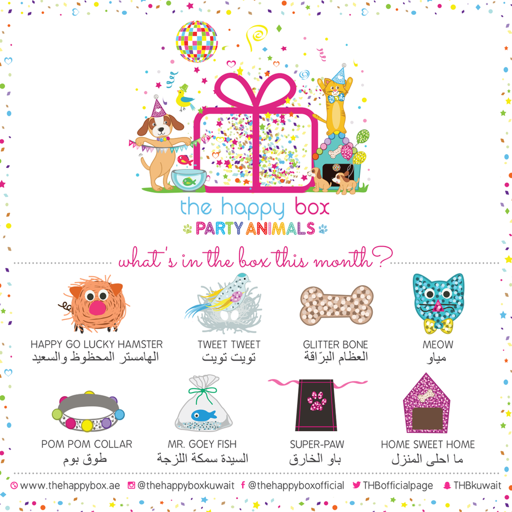 The Happy Party Animals Box