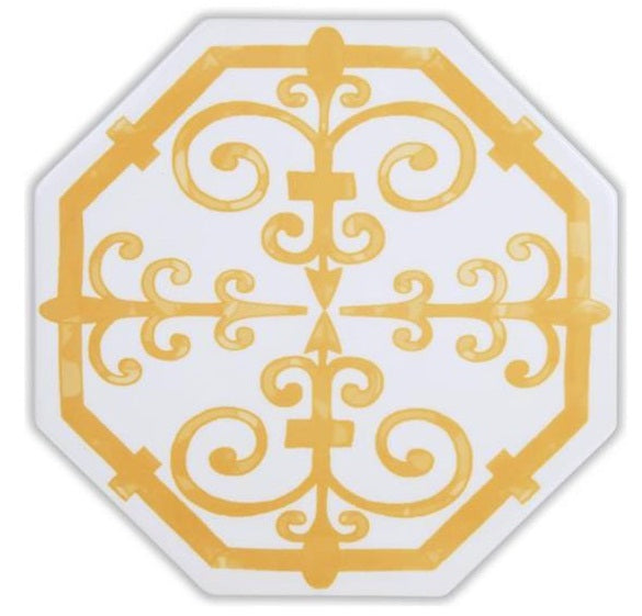 TILES 23X23 CM OCHER