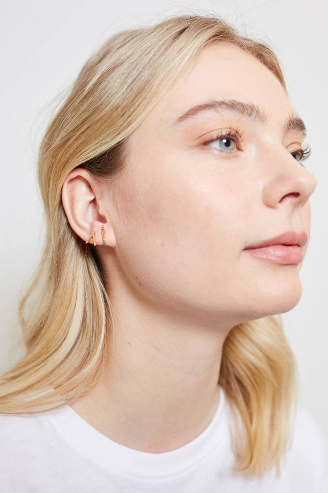 Parade Goldplated Earrings Vee
