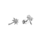 Parade Silverplated Earrings Palm