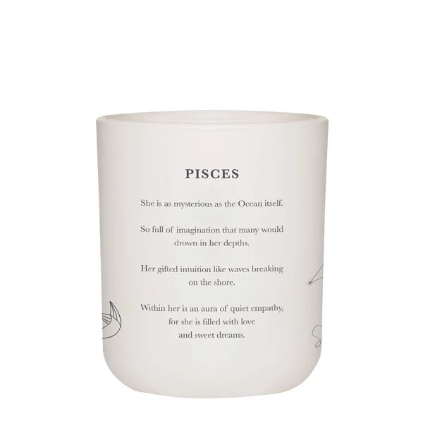 PISCES - LARGE CANDLE