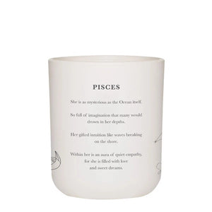 PISCES - LARGE CANDLE