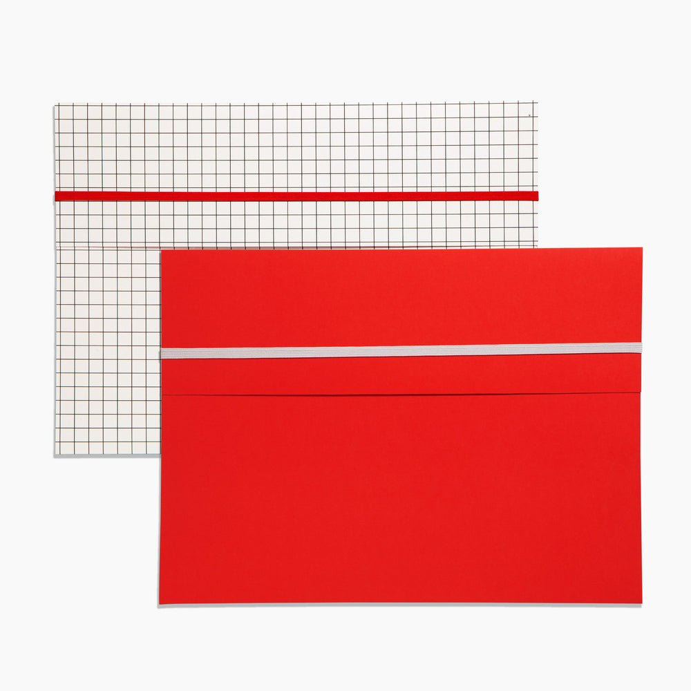 Pocket Folder Set of 2 in Grid