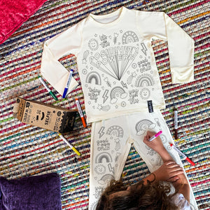 Positivity Powers Colour In Pyjamas
