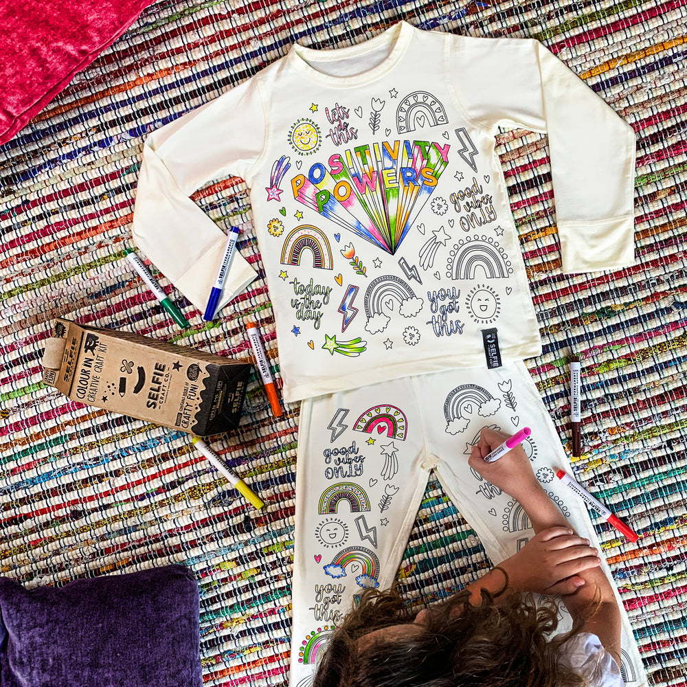 Positivity Powers Colour In Pyjamas