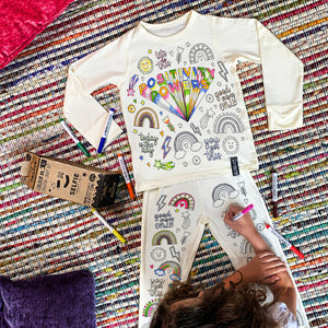 Positivity Powers Colour In Pyjamas