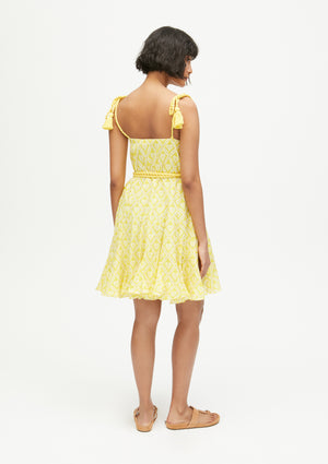Casey Dress - Love Lockdown Yellow
