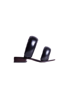 PILLOW SANDAL - Black