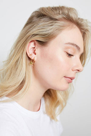 Parade Goldplated Earrings Open Circle