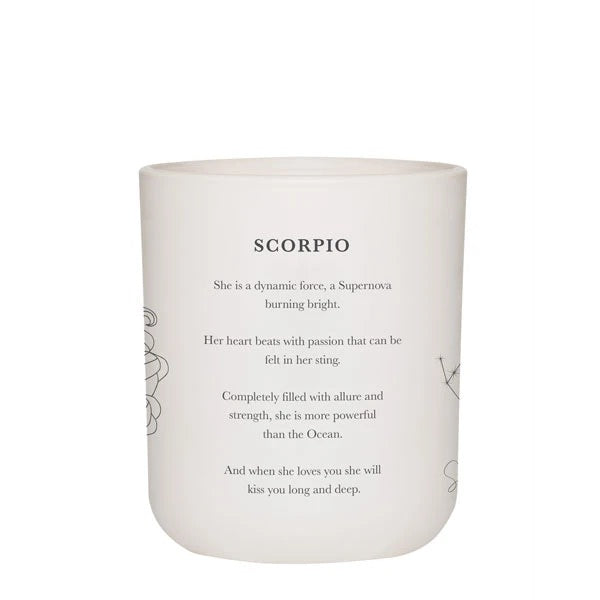 SCORPIO - LARGE CANDLE